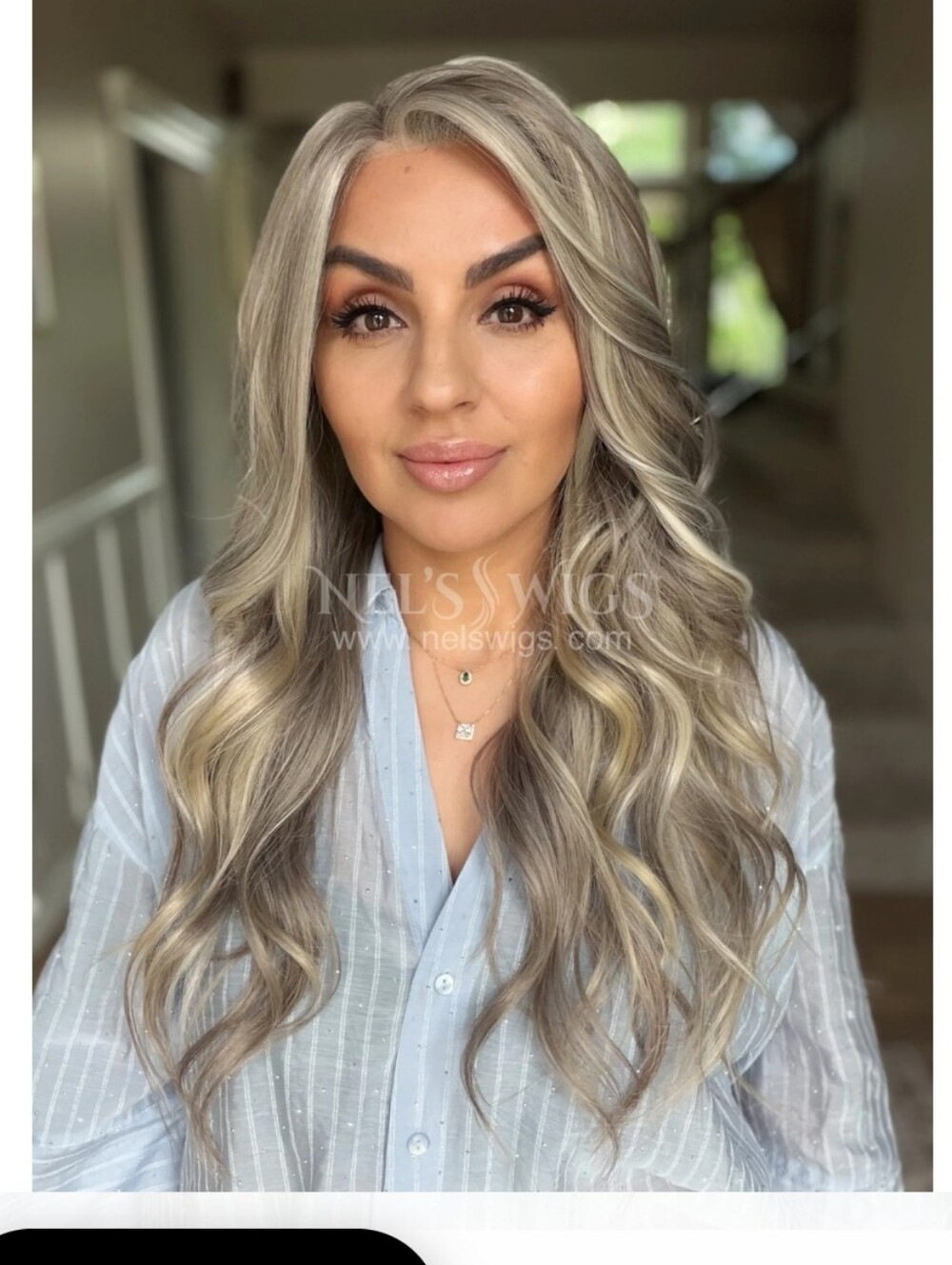 Wig-Nel's Wigs-Sage-Small